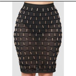 Brand New With Tag Fashion Nova Sexy Skirt Size Small